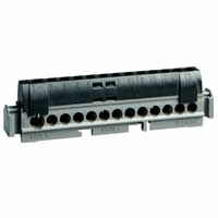 Legrand 004854 Verdeelstr Zwart 12G afbeelding 2