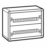 Legrand 020002 Kast Leeg 48Mod 2Rij afbeelding 2