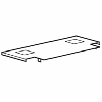 Legrand 020490 Xl3 800 Hor Scheid Sch 660mm afbeelding 2