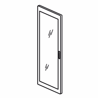 Legrand 020564 Xl3 4000 Zichtdeur H2000 B725 afbeelding 2