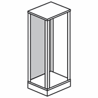 Legrand 020858 Achter-Zijwand Xl H2200Xb725 afbeelding 2