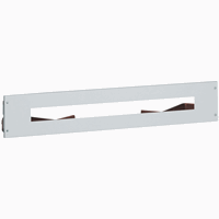 Legrand 020950 Frontpl Xl3 Staal H150 36Mod afbeelding 2