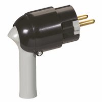 Legrand 050176 Stekker Zwart Grijs Met Uittre afbeelding 2