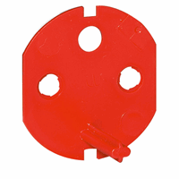 Legrand 050299 Mosaic Polarisatiesleutel Rood afbeelding 2
