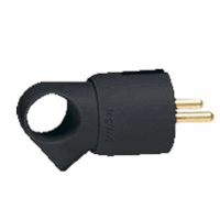 Legrand 050328 Stekker RA Met Trekoog Zwart afbeelding 2