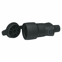 Legrand 050344 Contrastekker Rubber Met Dekse afbeelding 2