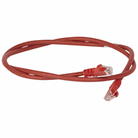Legrand 051862 Patchkabel Cat6 U/Utp 1M Rood afbeelding 2