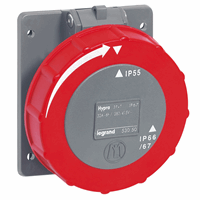 Legrand 053050 Inb WCD 400V 32A 4P Hypra Ip67 afbeelding 2