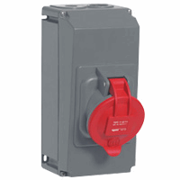 Legrand 053723 Box+WCD 400V 63A 4P Hypra Ip44 afbeelding 2