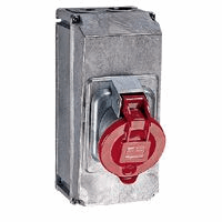 Legrand 053734 Box+WCD 400V 63A 5P Hypra Ip44 afbeelding 2