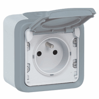 Legrand 069731 Wandcontactdoos Plexo Ip55 Pen afbeelding 2