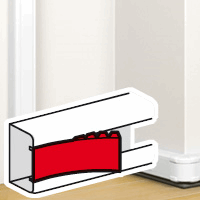 Legrand 075608 Deksel Dlp Goot B45mm 1=2M afbeelding 2