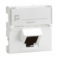 Legrand 076501 Data Mod Rj45 Utp 2Mod Wt afbeelding 2