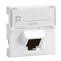 Legrand 076503 Data Mod Rj45 Utp 2Mod Wt afbeelding 2
