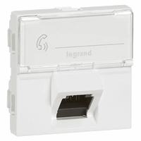Legrand 076508 Data Mod Rj45 Stp 2Mod Wt afbeelding 2
