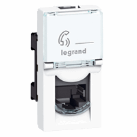 Legrand 076552 Dataconn 1Xrj45 C5E Ftp 1M Wt afbeelding 2