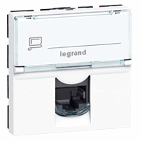 Legrand 076574 Mosaic Connector Cat6A Utp Rj4 afbeelding 2
