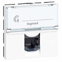 Legrand 076592 Dataconn 1Xrj45 C6 Ftp 2M Wt afbeelding 2