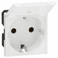 Legrand 077219 WCD RA Inb 1V Klpdks Wit afbeelding 2
