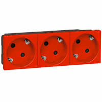 Legrand 077282 WCD RA Inb 3V 45Gr Pol Rood afbeelding 2