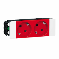 Legrand 077422 WCD RA 2V Zijaansl Rood Pol afbeelding 2