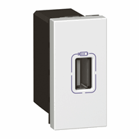 Legrand 077591 Mosaic Usb Lader 5V 750Ma 1Mod afbeelding 2