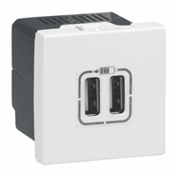 Legrand 077594 Mosaic Usb Lader 5V 1.5A 2Mod afbeelding 2
