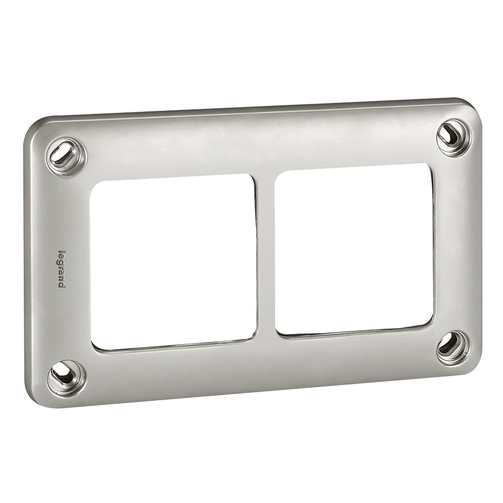 Legrand 077852 afdekraam 2V Soliroc Zam afbeelding 2