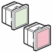 Legrand 078524 Led Arm+Etiket Gr/Rd Smal afbeelding 2