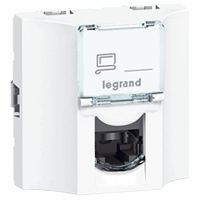 Legrand 078621 Mosaic 2Moduuls Rj45 Utp Cat.5 afbeelding 2