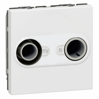 Legrand 078783 Wandcontactdoos Tv-RAdio Mosai afbeelding 2