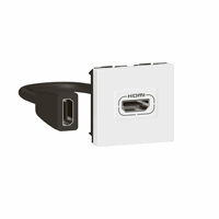 Legrand 078979L Mosaic Contactdoos Hdmi Voorbe afbeelding 2