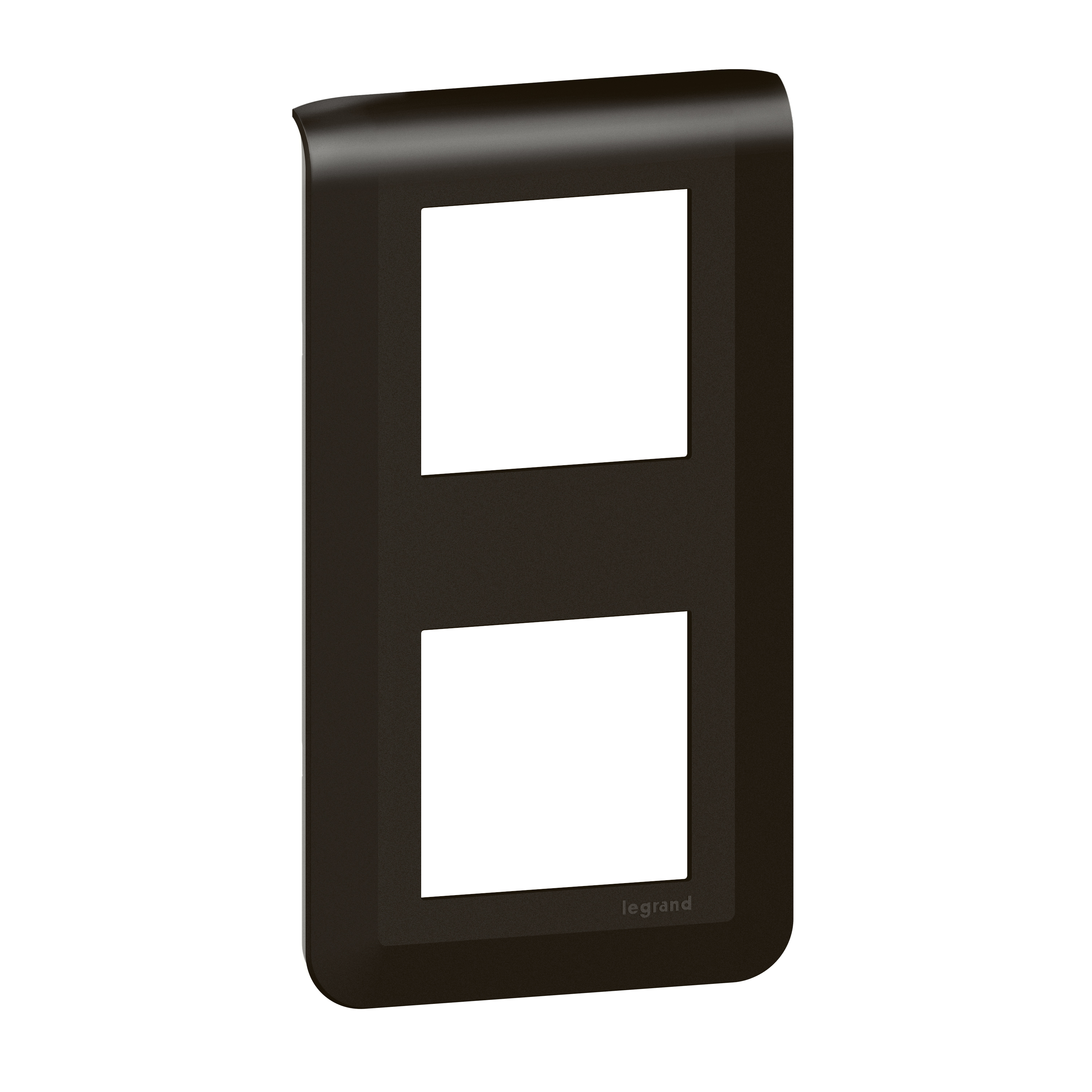 Legrand 079062L Mosaic afdekraam 2X2 Mod Zwart afbeelding 2