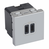 Legrand 079390 Mosaic Usb Lader Type C 2 Mod- afbeelding 2