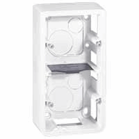 Legrand 080282 opbouwbeh Vert 40mm 5/2X2Mod afbeelding 2