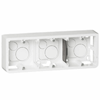 Legrand 080286 opbouwbeh Hor 40mm 8 Mod afbeelding 2