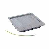 Legrand 088005 Dekselset Metaal Vierkant 16/2 afbeelding 2