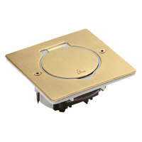 Legrand 089710 Platinum Vloercontactdoos 2Mod afbeelding 2