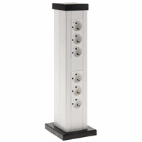 Legrand 350274 Colonnette 450mm WCD/Rj R9003 afbeelding 2