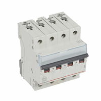 Legrand 403770 Mcb Tx3 4P D10A 6000 A afbeelding 2
