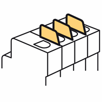 Legrand 406307 Dx3 Afstandelement 0 5Module afbeelding 2