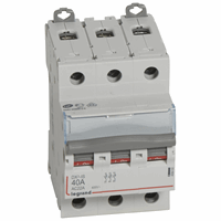 Legrand 406460 Schak. Dx3 3P 40A - 3 Mod afbeelding 2