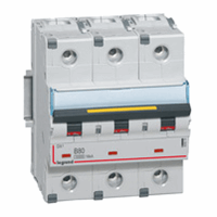 Legrand 409015 Mcb Dx3 3P B80A 10000A/16Ka afbeelding 2