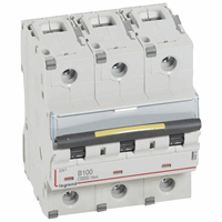 Legrand 409016 Mcb Dx3 3P B100A 10000A/16Ka afbeelding 2