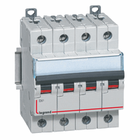 Legrand 409067 Mcb Dx3 4P B25A 10000 A afbeelding 2
