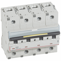 Legrand 409089 Mcb Dx3 4P B80A 10000A/16Ka afbeelding 2