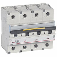 Legrand 409090 Mcb Dx3 4P B100A 10000A/16Ka afbeelding 2