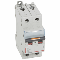 Legrand 409718 Mcb Dx3 2P B25A 25Ka afbeelding 2