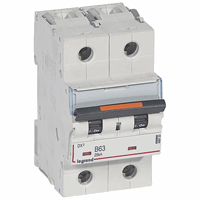 Legrand 409722 Mcb Dx3 2P B63A 25Ka afbeelding 2