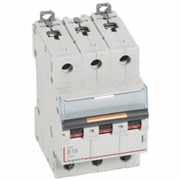 Legrand 409729 Mcb Dx3 3P B16A 25Ka afbeelding 2